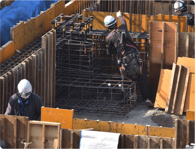 アルネオが行う建設工事イメージ